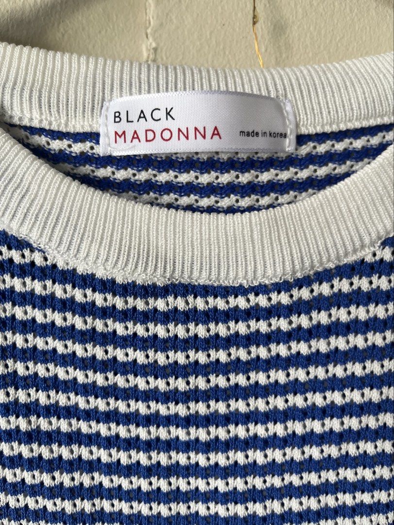 Stripe Knitted Blouse (Category: Blouses) located in Manila. Submitted by dayclutter (Listing ID 1463022153, Image 2). Description: Small-Medium Fit.