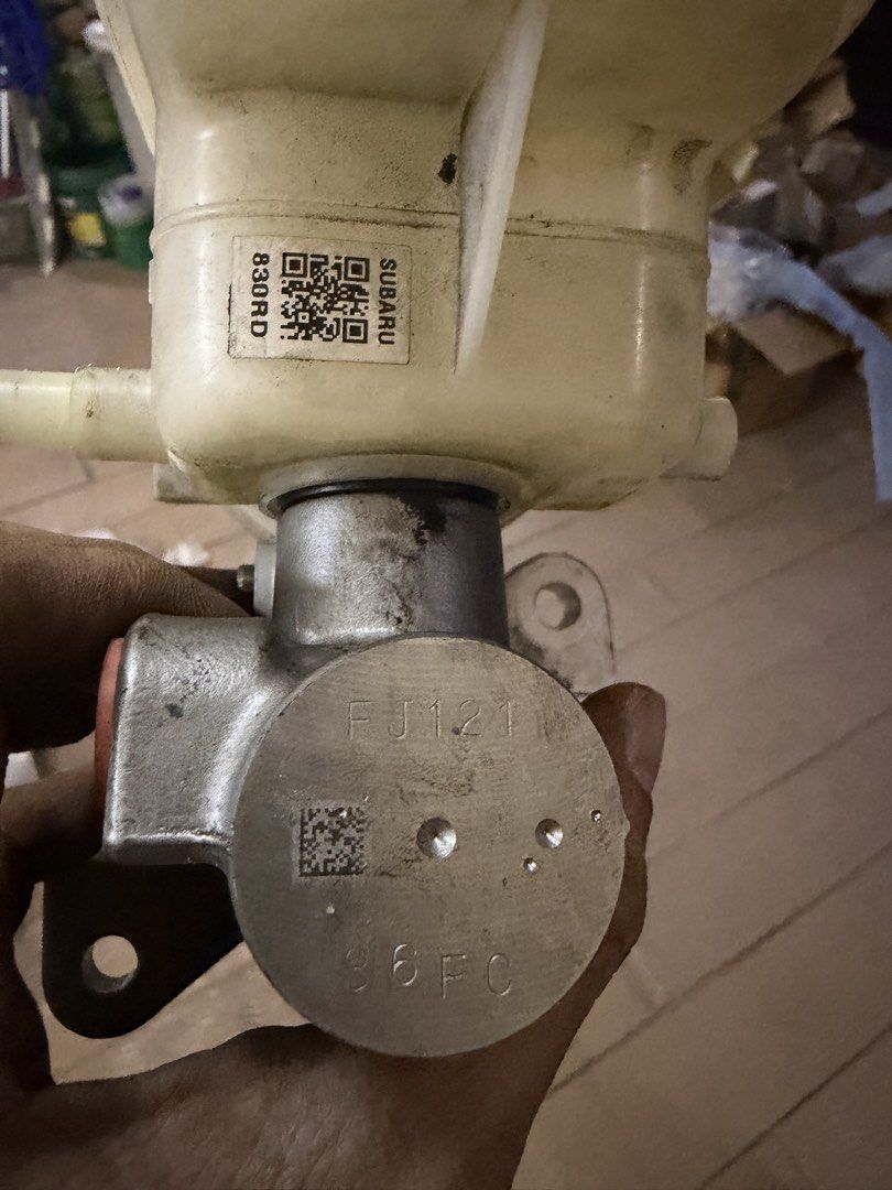 Subaru brake master cylinder (Category: Steering, Brakes, Control Parts and Accessories) located in Quezon City. Submitted by jmpgutierrez (Listing ID 1463014016, Image 2). Description: From 2023 VB WRX.