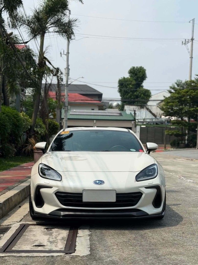 Subaru BRZ Eyesight Auto (Category: Used Cars) located in Manila. Submitted by jeremycarlgarcia_official (Listing ID 1462997660, Image 1). Description: Cash / Trade / Financing Subaru BRZ Eyesight 2023 model Automatic Transmission 10k mileage only Loaded loaded 👇🏻👇🏻 Rays 57XT Bronze Rays Center Cap Rays Lugnuts Champiro SX2 Tires STI Chin STI Side Skirt STI Rear Skirt STI Carbon Ducktail 2 Keys First owner acquired Brandnew Condition Casa Mai