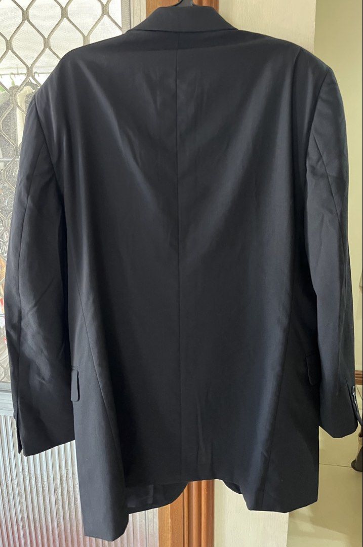Suit Pants Set (Category: Coats, Jackets and Outerwear) located in Bacoor. Submitted by ayit. (Listing ID 1462921731, Image 2). Description: Negotiable Orig sf inc personal japan gling - Brand: Lordgent - Color: Black - Set includes: Suit jacket and matching pants - Jacket features: Classic two-button closure, notched lapels - Pants feature: Clean, tailored look - Condition: Good, ready for its next owner - Ideal for: Formal occasions, business w