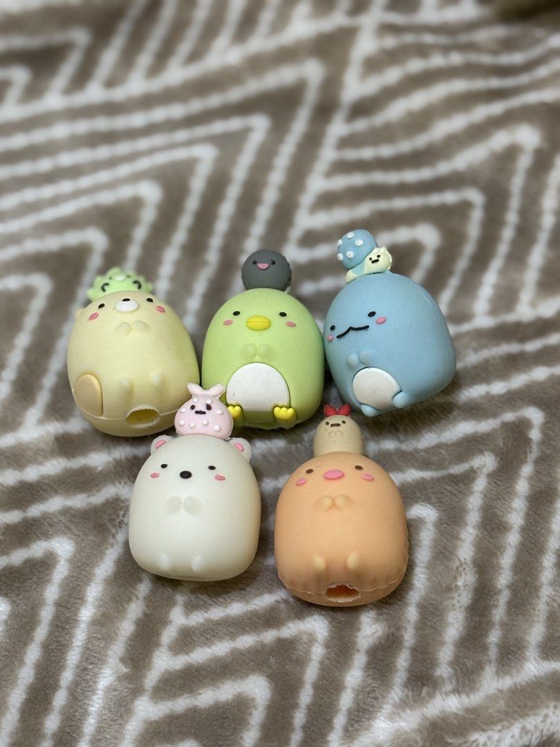 Sumikkogurashi Figures Set (No Markings) (Category: Designer & Blind Box Toys) located in Butuan. Submitted by tinjokxx (Listing ID 1462898979, Image 1). Description: WYSIWYG 50 each 200 Take all.