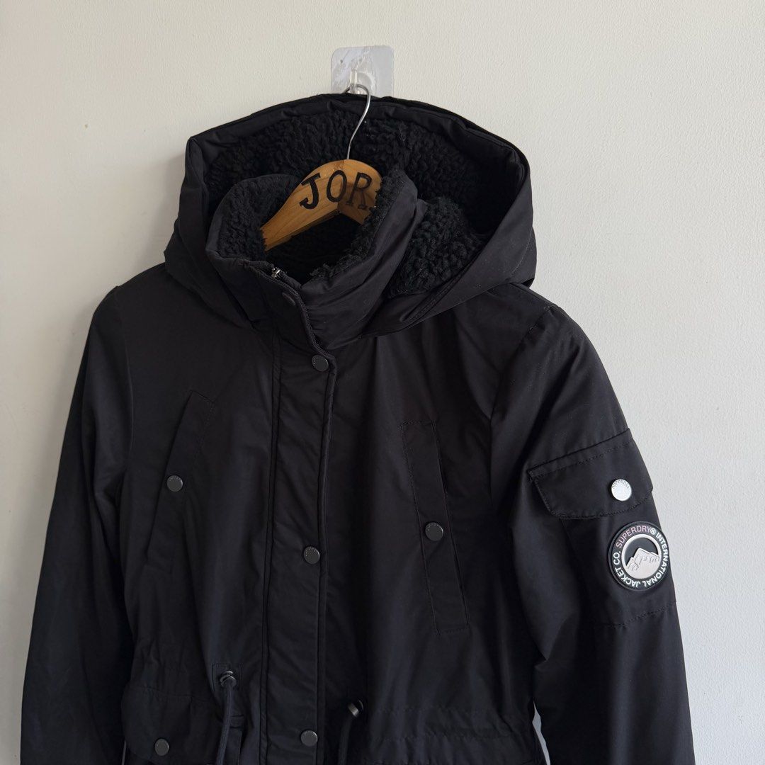 Superdry Microfibre Parka (Category: Coats, Jackets and Outerwear) located in San Fernando. Submitted by jorjorr (Listing ID 1463034710, Image 3). Description: Superdry Microfibre Parka US 4 Best fit xs to small womens 20 width 30 length Excellent condition No issue P1,499.