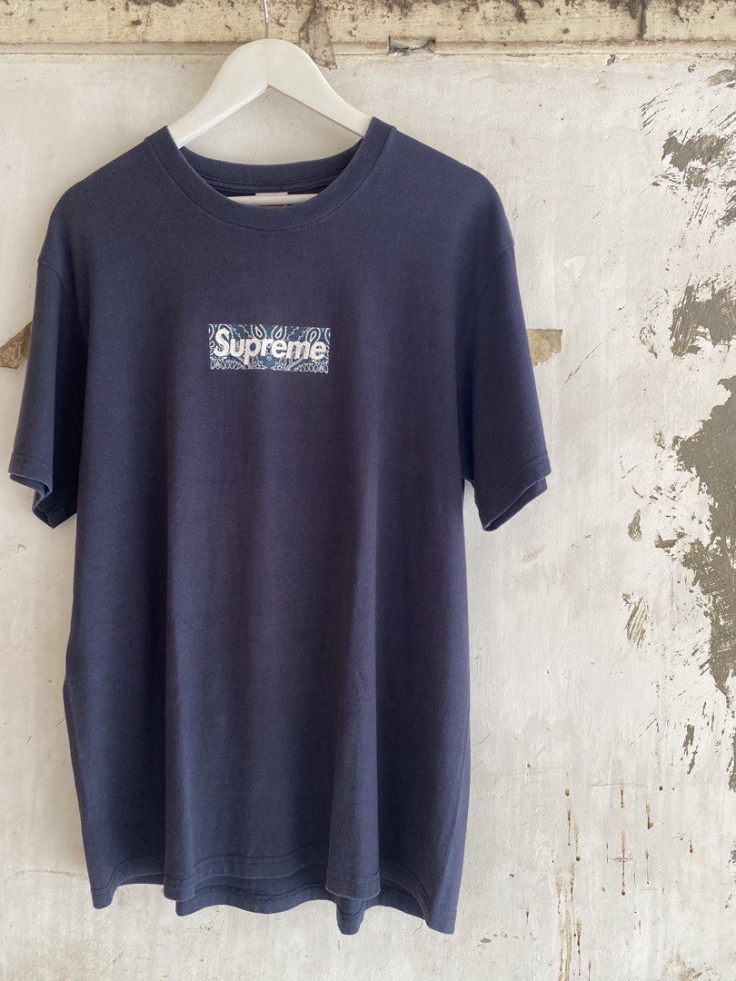 Supreme - Banda Box Logo Tee (Category: Tshirts & Polo Shirts ) located in Puerto Princesa. Submitted by something___. (Listing ID 1463009594, Image 2). Description: Supreme - Banda Box Logo Tee Tagged Size: Large Dimensions Length: 29 Width: 23 Condition: Excellent Color rate: 9 Flaws: Signs of usage.