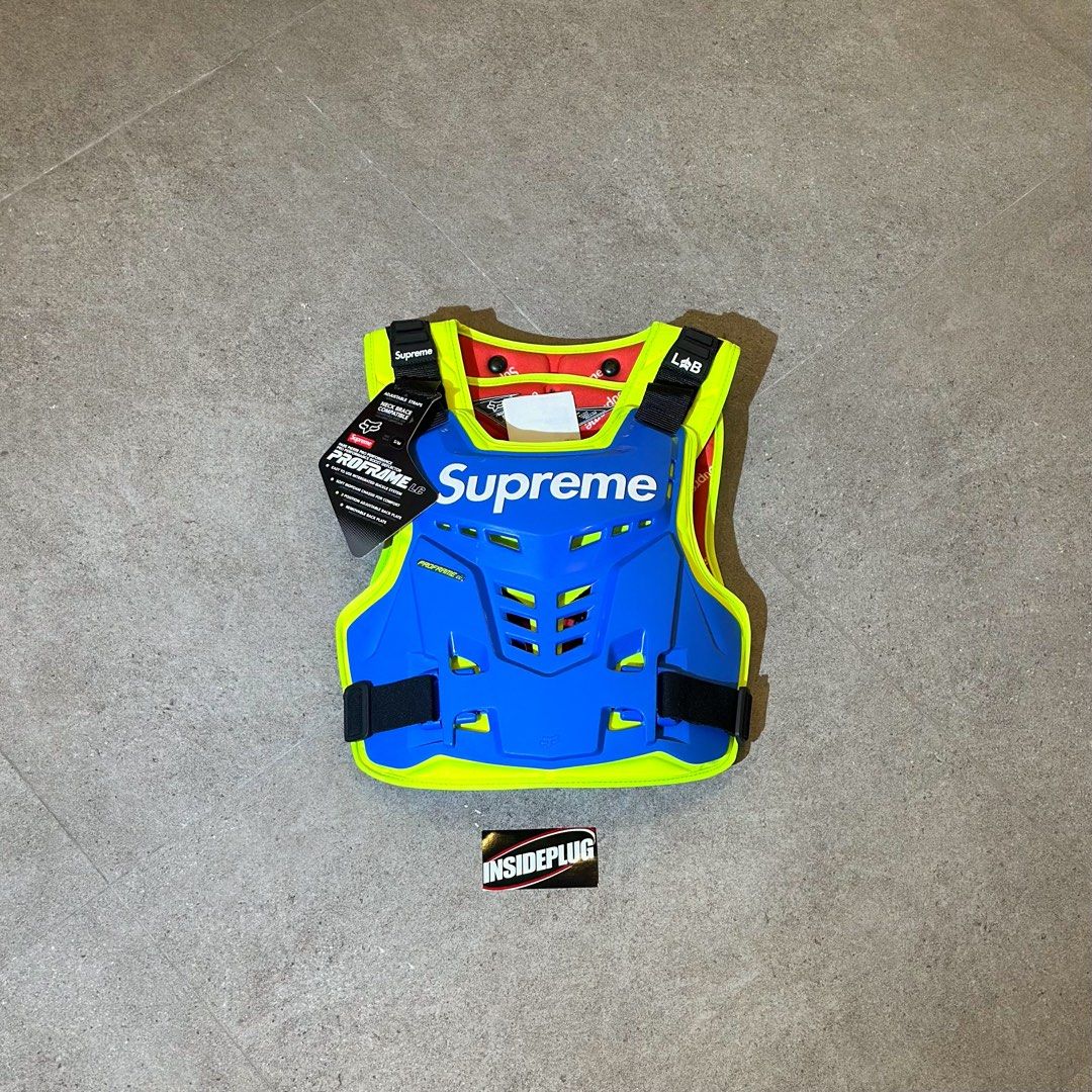 Supreme Fox Racing Proframe Roost Deflector Vest Multicolor (Category: Vests) located in Quezon City. Submitted by inside_plug (Listing ID 1462996208, Image 1). Description: For Sale Supreme Fox Racing Profame Roost Deflector Vest Multicolor - Small/Medium Brandnew Dm us to purchase.