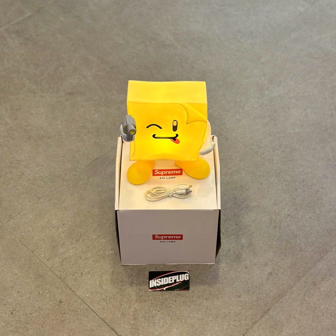 Supreme SS22 Sticky Note Molded Lamp (Category: Lighting) located in Quezon City. Submitted by inside_plug (Listing ID 1462988531, Image 1). Description: For Sale Supreme SS22 Sticky Note Molded Lamp Brandnew Dm us to purchase.