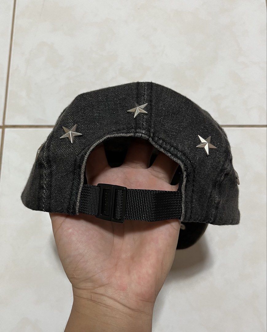 SUPREME STARS STUDDED DENIM CAMP CAP (Category: Caps & Hats) located in Cavite. Submitted by drip_syndicate (Listing ID 1463102748, Image 3). Description: CONDITION: 9.5/10 COLOR RATE: 9.5/10 NO ISSUE .