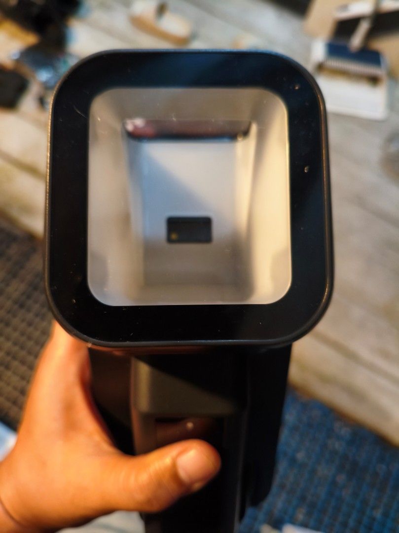 Symcode MJ-R50 Wireless CMOS Barcode Scanner with USB Interface Automatic Scan Window 2D Cordless Reader (Category: Office & Business Technology) located in Cavite. Submitted by cappfinds86177 (Listing ID 1463082161, Image 3). Description: new never used issue may kasamang manual kaso nabasa nagdikit dikit pero naoopen pa naman konti. you may download the manual na lng po. cod lalamove or shipping.