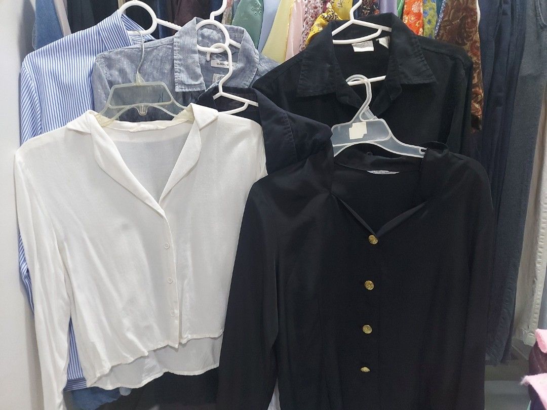 TAKE ALL 6pc Bundle Button down (Category: Blouses) located in Magalang. Submitted by camsss. (Listing ID 1462901880, Image 1). Description: .