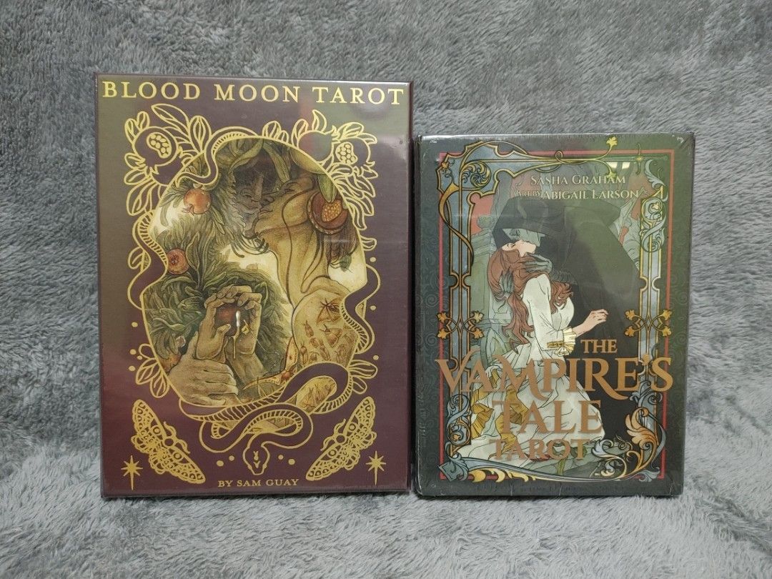 Tarot, Oracles & Lenormand (Category: Storybooks) located in Caloocan City. Submitted by adrienne_garcia (Listing ID 1454731586, Image 3). Description: Tarot and Oracle decks for sale Sybil's Oracle 1399 Monsoon collectors edition + table cloth 4200 Lucid dream 3999 Daoist 3000 Tarot of Darksome dream 1800 Women of the Myth Oracle 1500 Outlander, the black tarot, sacred web 989 Diablo 1100 Moravia 2500 Oracle of the Divine 1500 Fate String Lenorm