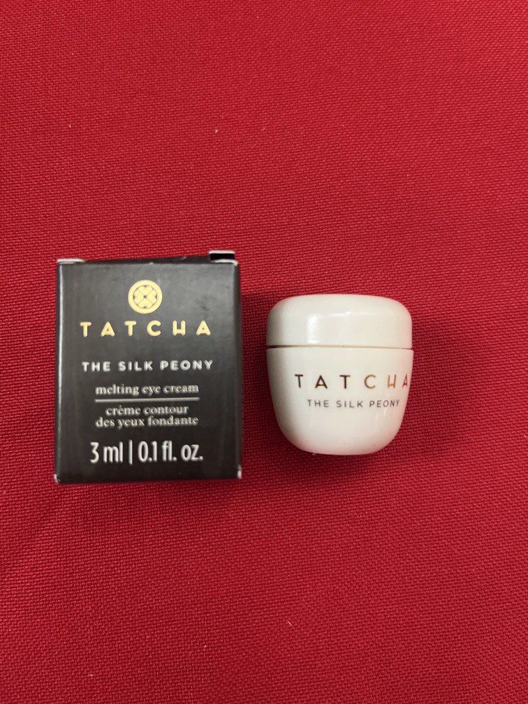 TATCHA THE SILK PEONY MELTING EYECREAM (Category: Face Care) located in Manila. Submitted by luxeclassyshop (Listing ID 1462893117, Image 1). Description: Sale TATCHA THE SILK PEONY MELTING EYECREAM 3ml .