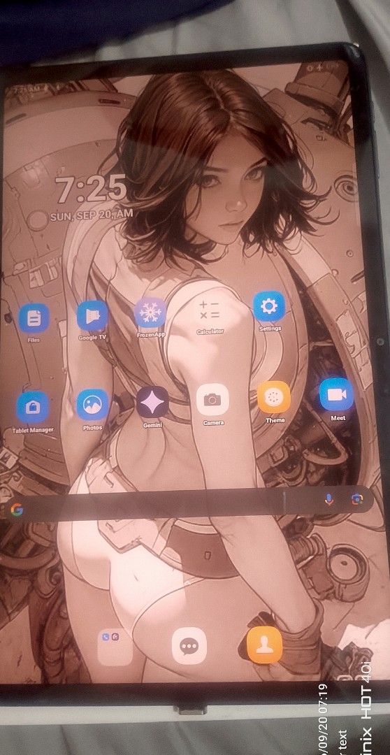 Techlife Pad Plus 12 Tablet (Category: Android) located in Manila. Submitted by andypecho345843 (Listing ID 1462885582, Image 2). Description: - Large 12-inch 2k display for immersive viewing and browsing - 8GB RAM (with virtual RAM expansion) and 256GB internal storage, expandable up to 1TB via microSD - Processor: MediaTek Helio G91 octa-core processor -Battery & Charging: 8,000mAh battery supporting 18W wired charging and 5W reverse charging -