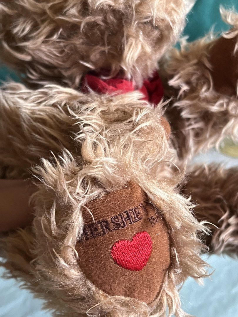 Teddy bear HERSHEY TD#3 (Category: Plushies & Soft Toys) located in Paranaque City. Submitted by bonsaiart (Listing ID 1463004756, Image 3). Description: Pre owned Good condition 300 (fixed)+ sf Payment first policy (gcash/ paymaya) Shipping ONLY (J&t) NO TO COD NO TO MEETUP NO TO COP (LBC) No breaking of set or bundle.