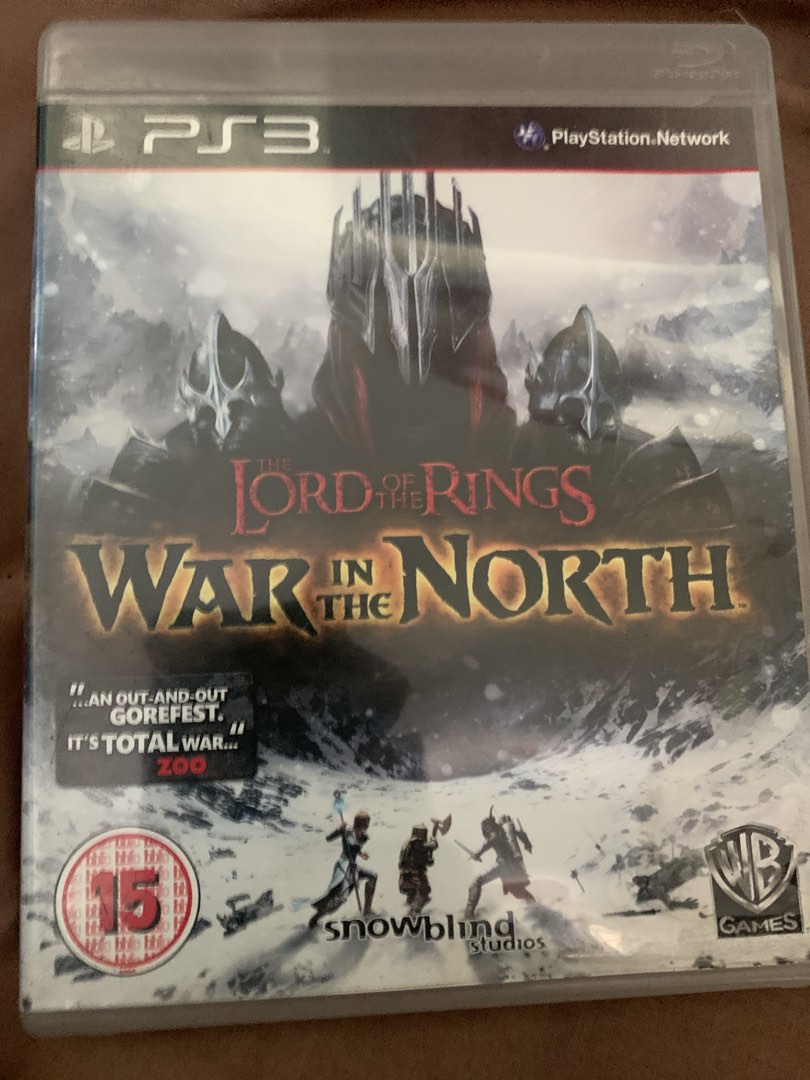 The Lord of the Rings: War in the North PS3 Game, Video Gaming, Video ...