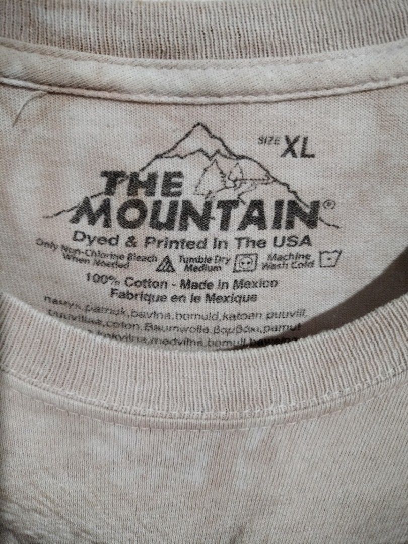 THE MOUNTAIN (Category: Tshirts & Polo Shirts ) located in Calbayog City. Submitted by mr.thrifter_ph. (Listing ID 1463007733, Image 3). Description: 🏷️ THE MOUNTAIN - EXTRA LARGE (xl) - Width 20 - Length 27 - Good Condition - Colorrate 9/10 - NO ISSUE.