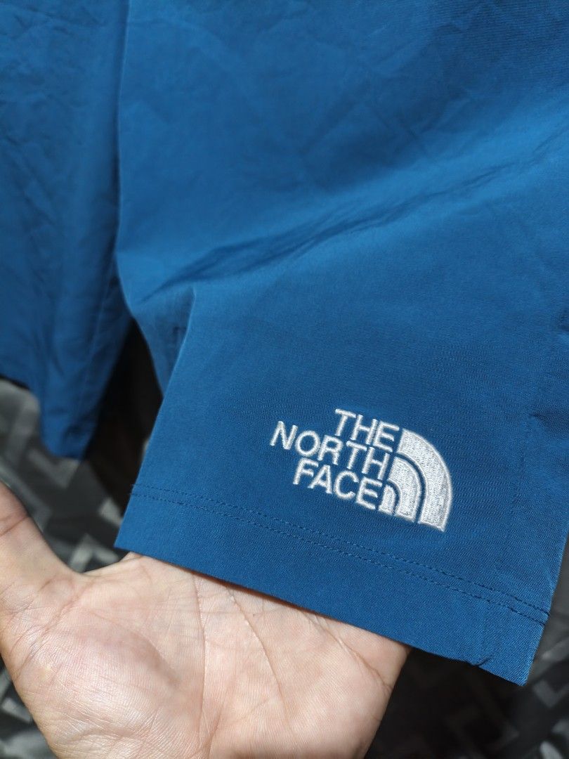 The North Face Blue Shorts Size 150 (Category: Shorts) located in Maasim. Submitted by ukayganda25 (Listing ID 1463049199, Image 2). Description: - Brand: The North Face - Color: Blue - Size: 150 (Kids') - Features: Elastic waistband with drawstring - Material: Polyester and Polyurethane (check tags for specifics) - Ideal for: Sports, casual wear, kids -26-28 waistline small adult can fit.