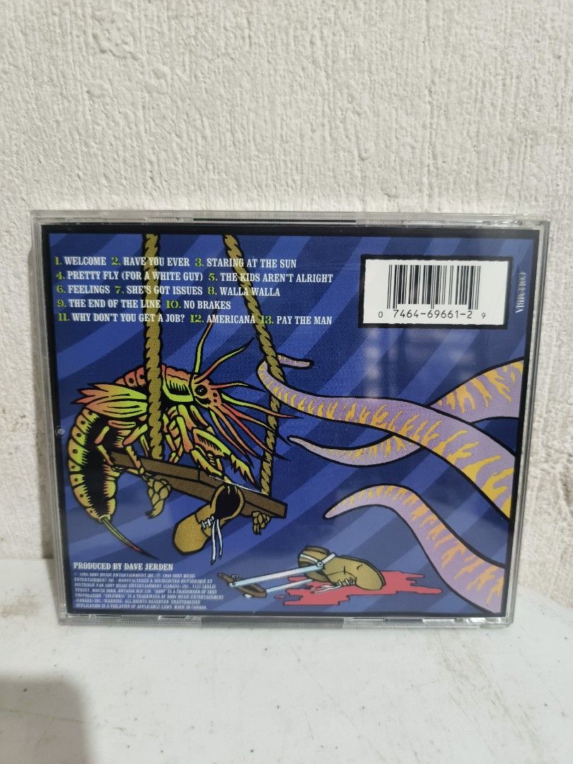 The Offspring - Americana CD (Category: CDs & DVDs) located in Bacolod City. Submitted by room_reset_finds (Listing ID 1463018190, Image 2). Description: Preloved CDs and stored for years, so please manage expectations. Overall condition may vary depending on the item. ‎ ‎• May have light scratches, scuffs, or marks from use but still playable ‎• Booklet may have light folds, creases, or small marks ‎•Jewel case may have scratches or scuffs ‎ ‎Ov