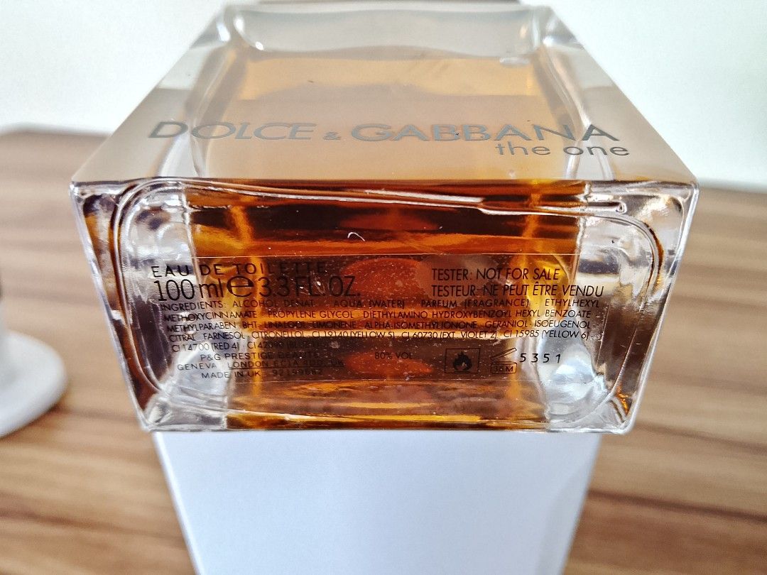 THE ONE DOLCE & GABBANA (Category: Fragrance & Deodorants) located in Manila. Submitted by julius_nacionales (Listing ID 1463114998, Image 2). Description: .