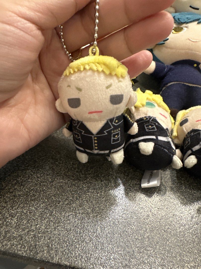 Tokyo Revengers Keychain Collection (Category: Plushies & Soft Toys) located in Cainta. Submitted by shopbyyna (Listing ID 1463008080, Image 2). Description: - Assorted anime plushies available - Features characters from popular series - Some plushies include attached keychains - Perfect for anime collectors and fans - Message me if you're looking for specific characters Take all 13pcs.
