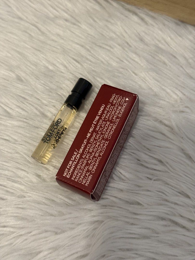 Tom ford lost cherry 2ml (Category: Fragrance & Deodorants) located in Quezon City. Submitted by quirksandcurls (Listing ID 1462968202, Image 3). Description: .