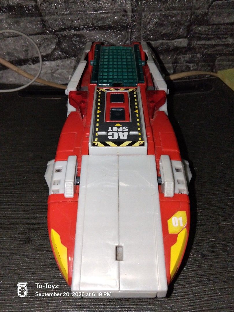TOMICA HYPER RESCUE — AC SPOT 01 BASE (Category: Vehicle & Diecast Models) located in Manila. Submitted by totoyz_mkyby (Listing ID 1463115375, Image 1). Description: 🚁 TOMICA HYPER RESCUE — AC SPOT 01 BASE ✔️ Large mobile command carrier ✔️ Built-in launch ramp for Tomica cars ✔️ Sturdy Takara Tomy quality ✔️ Played condition ✔️ Battery operated 3x AAA - Lights & Sounds working ✔️ Some parts missing ✔️ Rare piece — hard to find! 💬 Message to r