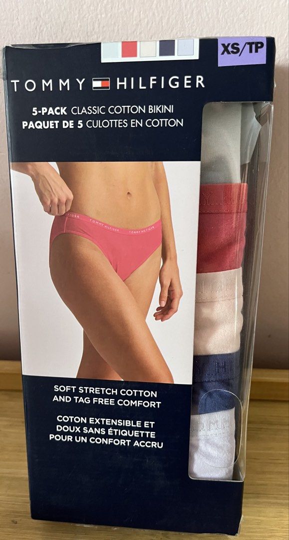 Tommy Hilfiger Bikini (Category: Undergarments & Loungewear) located in Santa Rosa. Submitted by ninaparis (Listing ID 1462902606, Image 2). Description: Original Tommy Hilfiger 5 pack classic cotton Bikini avail in size XS and Large.