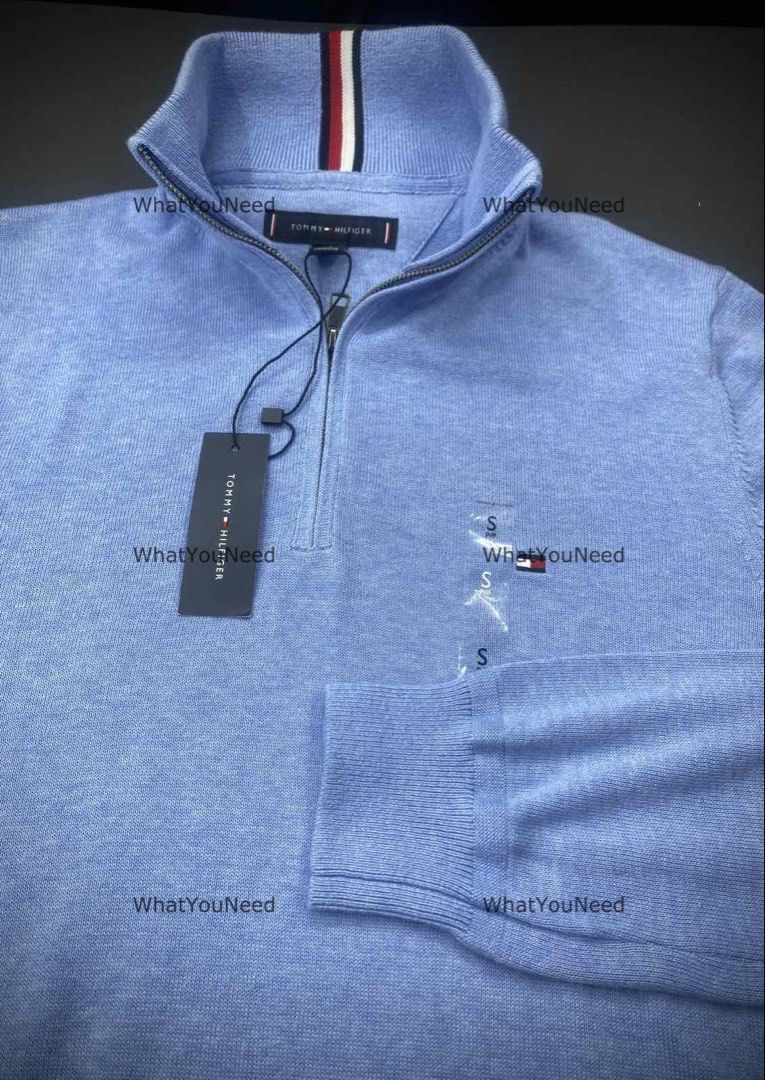 Tommy Hilfiger Quarter Zipper Sweater (Category: Coats, Jackets and Outerwear) located in Pasig City. Submitted by whatyouneedph (Listing ID 1462964056, Image 2). Description: Original Brand new Price excludes shipping .