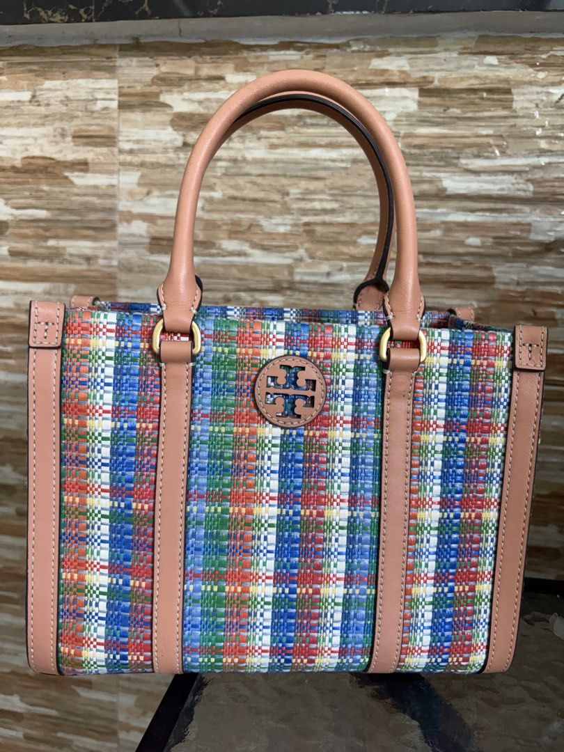 Tory Burch Blake Plaid mini shopper (Category: Luxury Bags & Wallets) located in Cavite. Submitted by aiks1993 (Listing ID 1462924094, Image 1). Description: 💯 authentic Message for more photos/details.