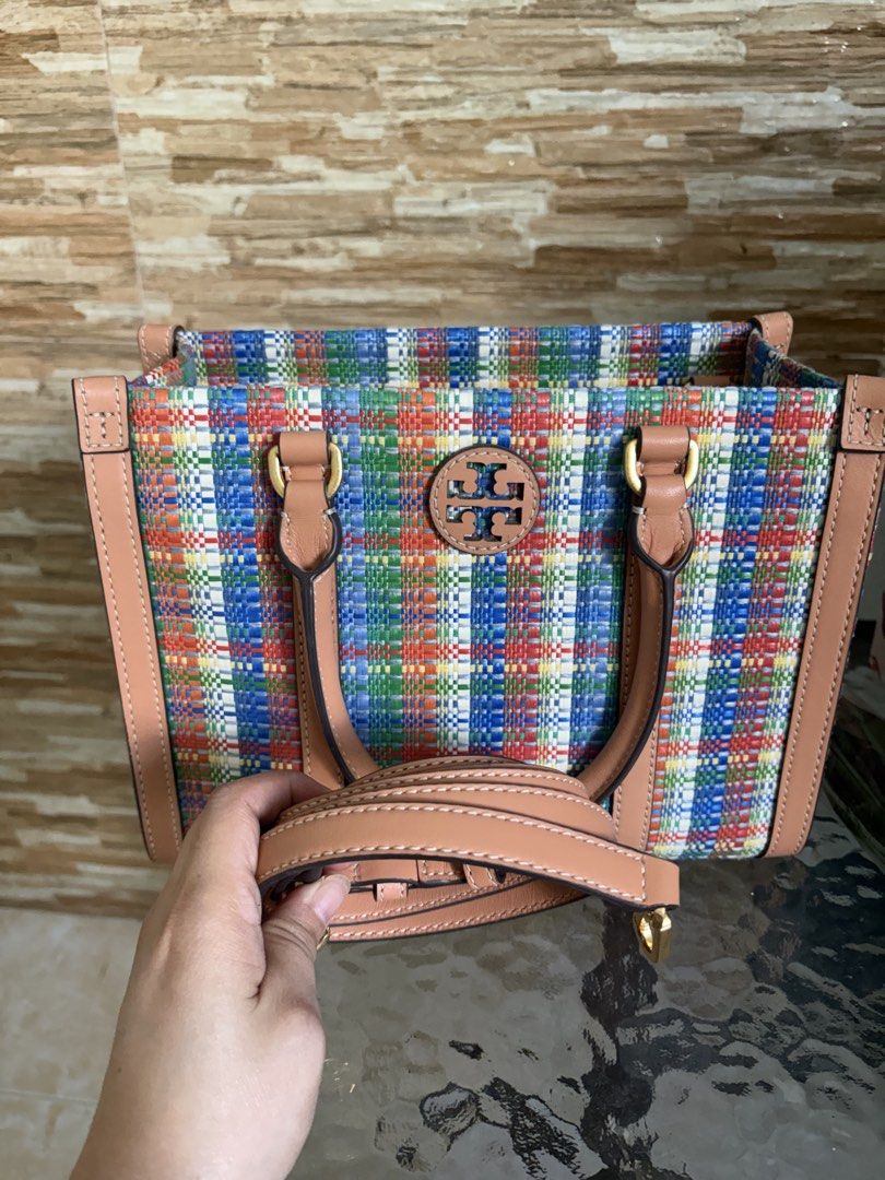 Tory Burch Blake Plaid mini shopper (Category: Luxury Bags & Wallets) located in Cavite. Submitted by aiks1993 (Listing ID 1462924094, Image 2). Description: 💯 authentic Message for more photos/details.