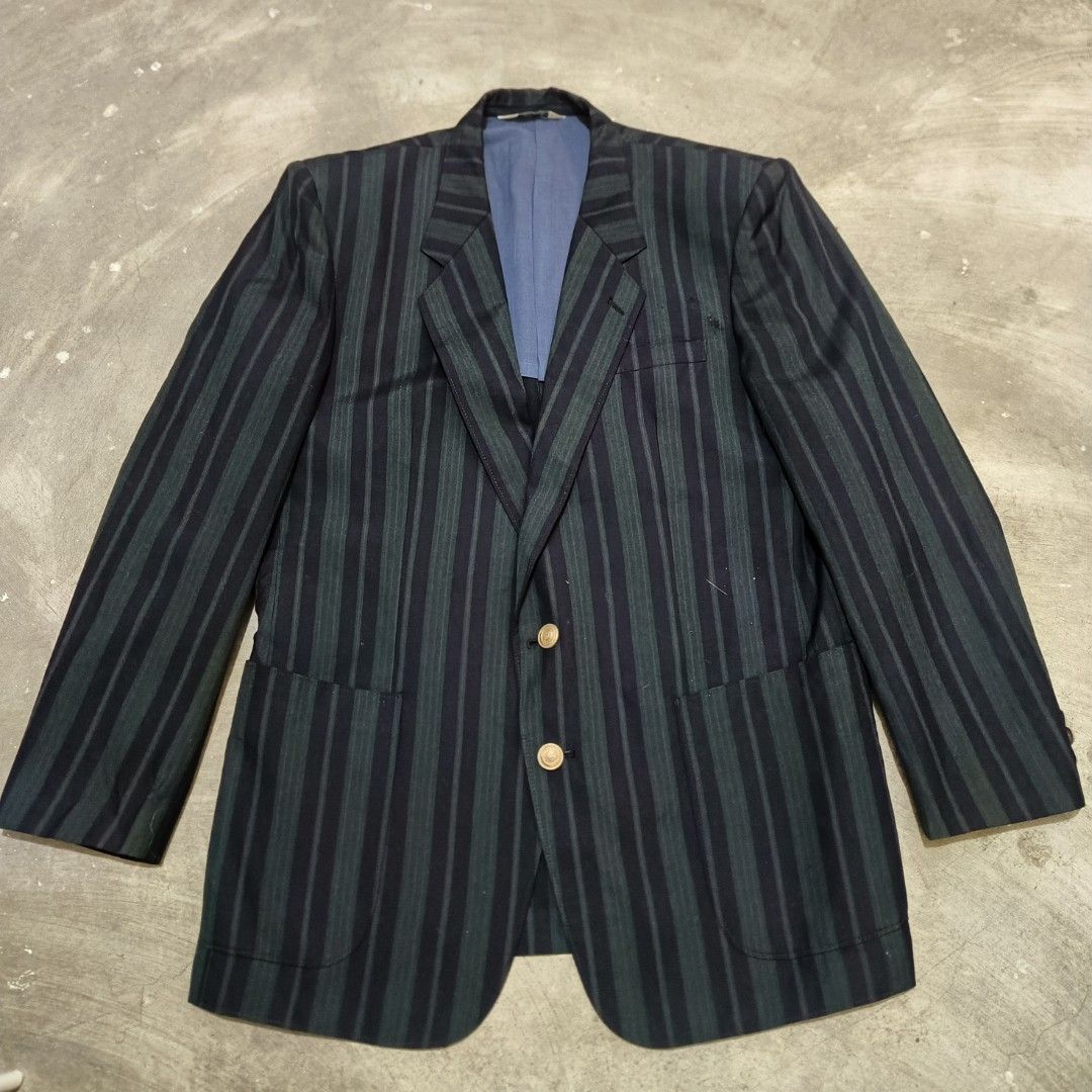 Trad Club blazer Coat (Category: Coats, Jackets and Outerwear) located in Abucay. Submitted by gibzzz123 (Listing ID 1463020491, Image 2). Description: ⚠️ Condition: Good pre-owned condition with minor signs of wear. Please note a small area of surface fabric snagging/abrasion on the upper chest area (right side of photo / wearer's left side). Please review the close-up photos for exact details before purchasing. • All items are ON HAND and ready