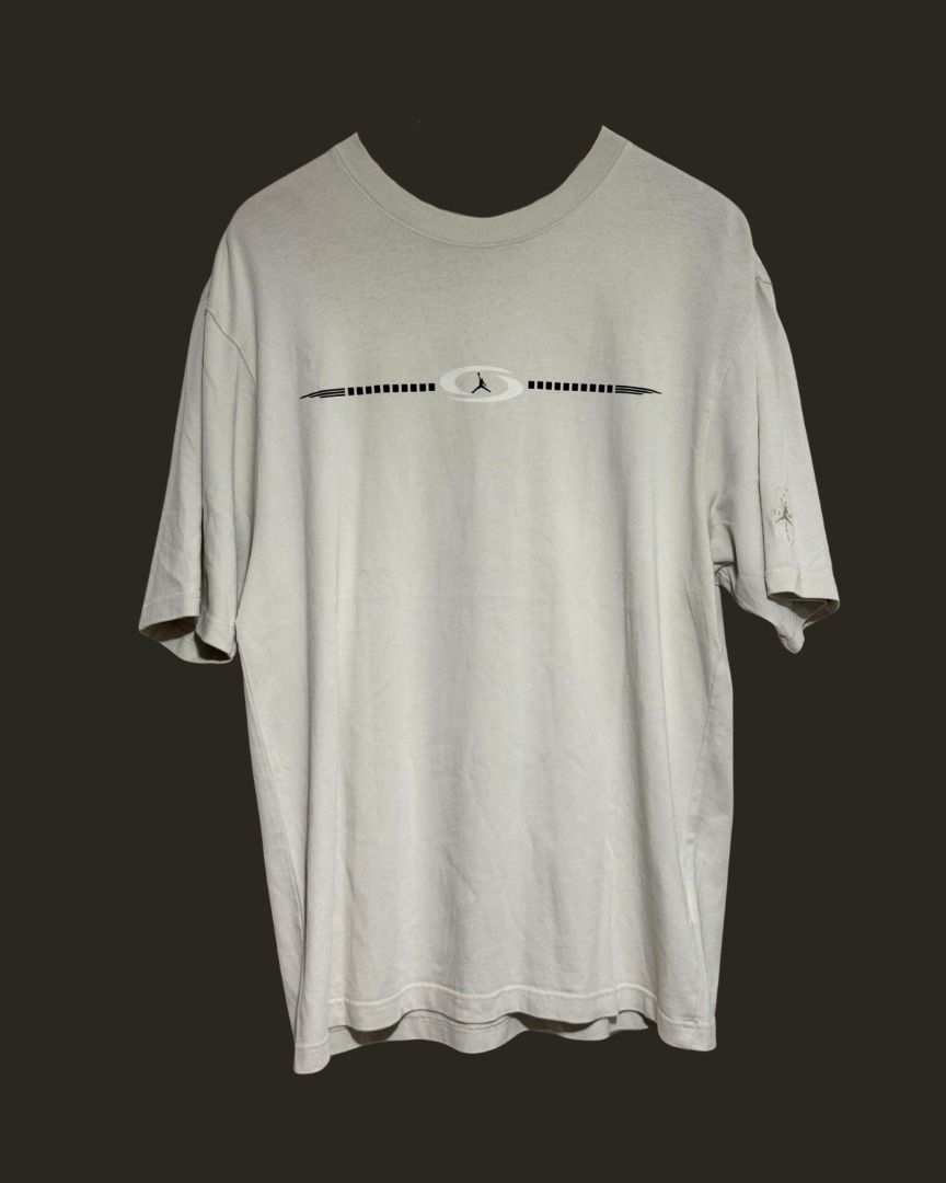 Travis Scott Cactus Jack x Jordan MJ TS Logo Tee (Category: Tshirts & Polo Shirts ) located in Quezon City. Submitted by sapatoss (Listing ID 1463093133, Image 2). Description: ‼️STEAL‼️ Travis Scott Cactus Jack x Jordan MJ TS Logo Tee Like New | Authentic (WITH RECEIPT) Bought from SNKRS in 2024; worn once SIZE M, oversized fit 30.5in L x 22.5in W ₱1,500 Below retail send offer if interested 📍 Quezon City (QC) .