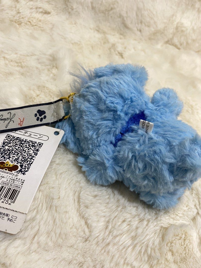 UniBEARsity “Stitch” Plush charm keychain (Category: Plushies & Soft Toys) located in Kalibo. Submitted by ollie_stuffshop (Listing ID 1462901195, Image 3). Description: Before you send your inquiries: ❗️Last Price is already posted ❗️Manage your expectations, WYSIWYG ❗️May need washing ❗️Dropoff is every Wednesday & Sunday - Adorable blue bear plush toy - Features a cute little tie - Comes with a convenient chain for attaching - Perfect for clip