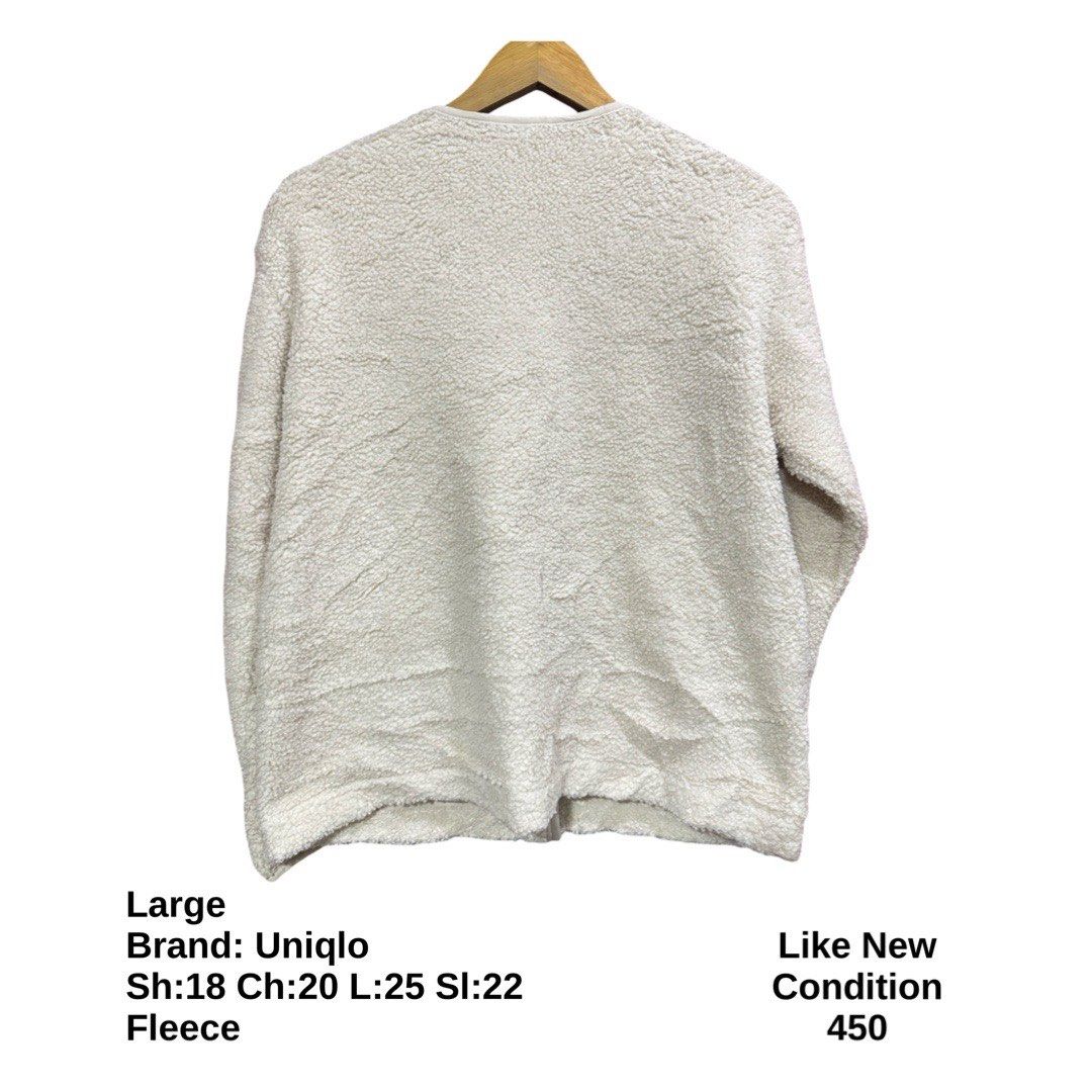 Uniqlo Button Fleece Jacket (Category: Coats, Jackets and Outerwear) located in Bulacan. Submitted by rlemonfashionshop (Listing ID 1463063343, Image 3). Description: Premium Class Quality Items. Actual Item on Photo with Good/Mint Condition. Message us for inquiries, more information and confirmation. Wash before wearing. Thank you so much..