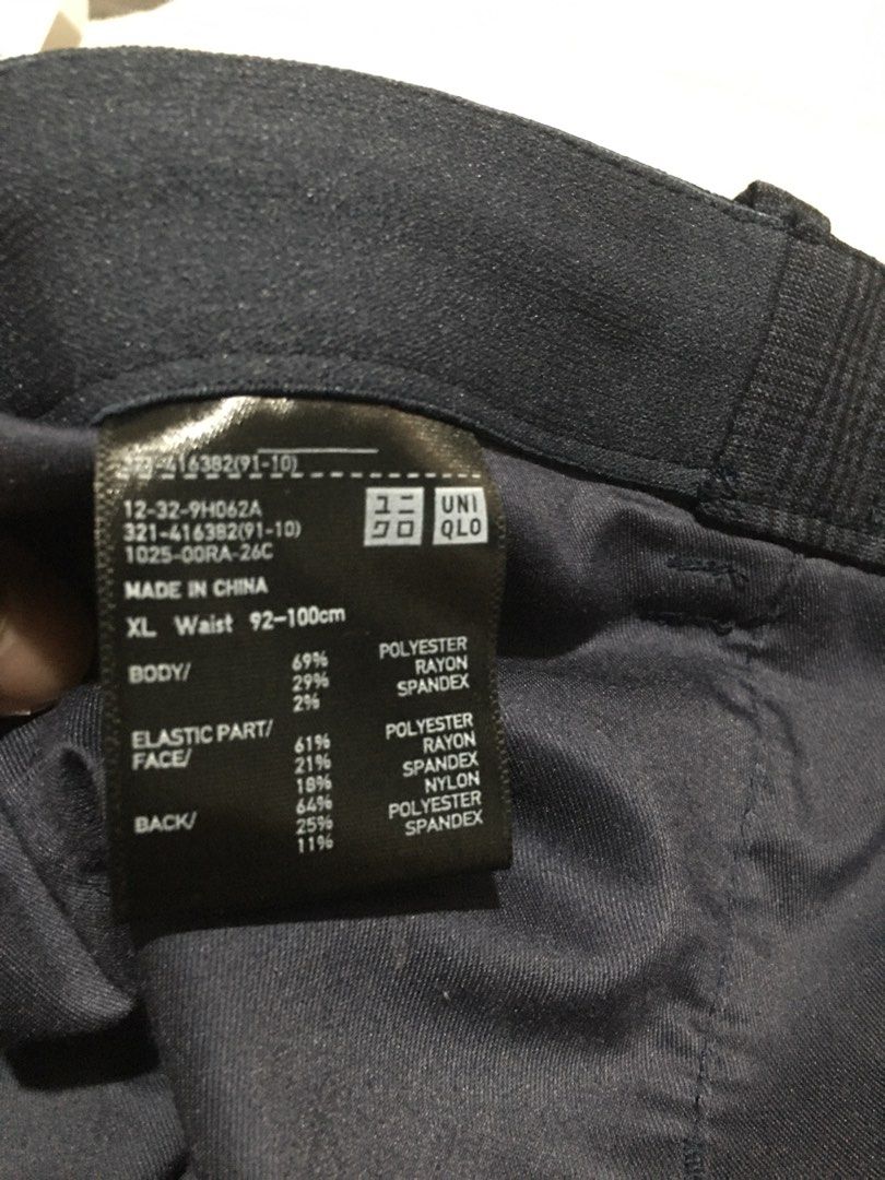 uniqlo plaid ankle pants (Category: Trousers) located in Marilao. Submitted by joelheather02 (Listing ID 1463018120, Image 2). Description: .