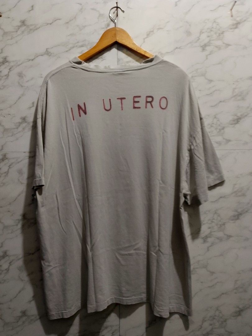 Vintage 1993 Nirvana Brockum Tag Tshirt (Category: Tshirts & Polo Shirts ) located in Paranaque City. Submitted by lanceee.999 (Listing ID 1462920923, Image 2). Description: Size: L Dimes: W25 L29.5 Brockum Tag Dated: 1993 Off/Authentic Issue: Neck Fraying.
