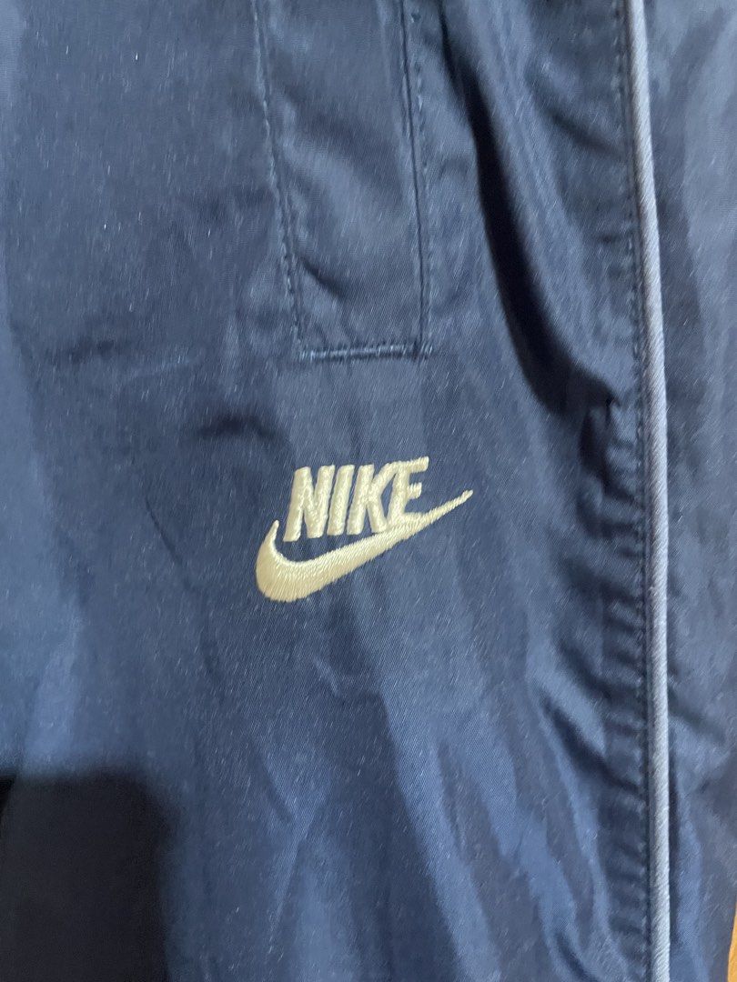 vintage blue Nike nylon track pants (Category: Joggers) located in Cagayan de Oro. Submitted by jhonny_kevz930 (Listing ID 1463024617, Image 3). Description: .