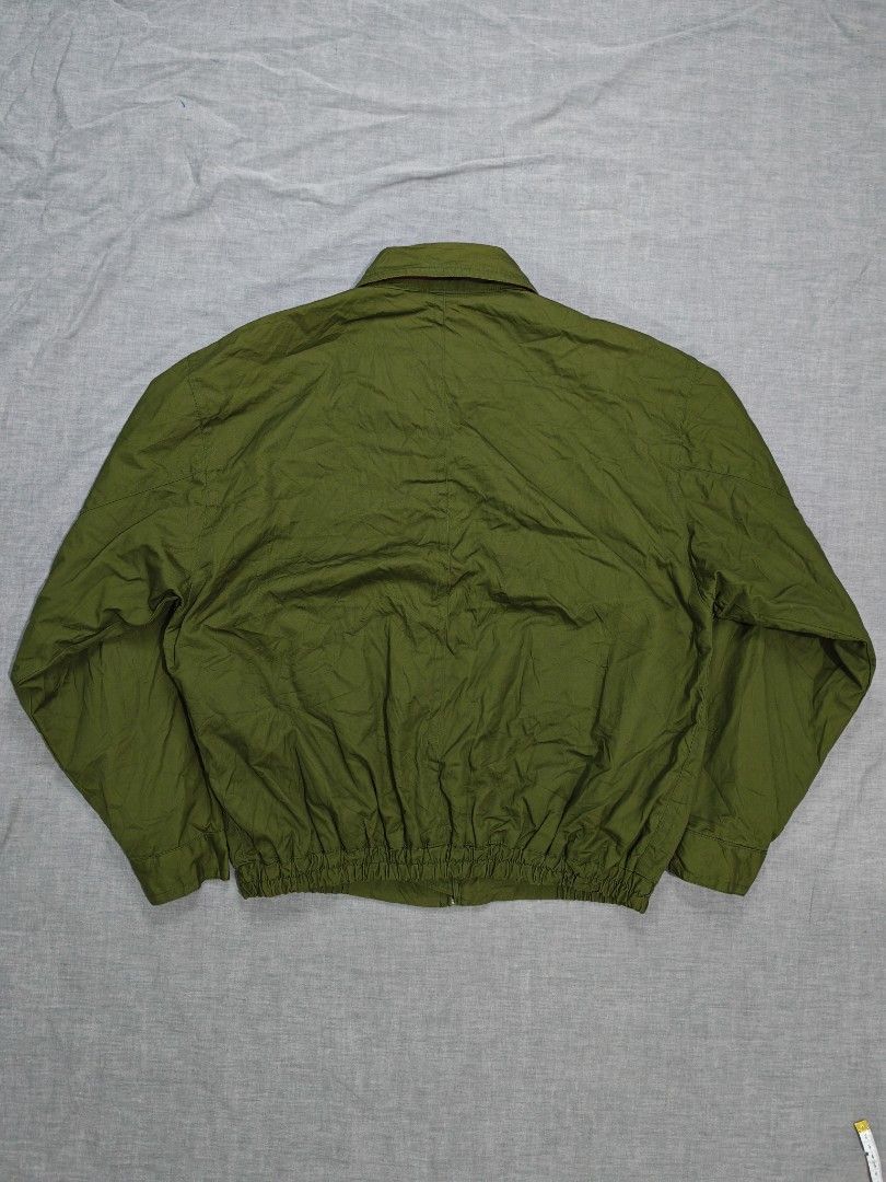 vintage crocodile classic label harrington jacket (Category: Coats, Jackets and Outerwear) located in Baguio. Submitted by used_clothing2600 (Listing ID 1462910379, Image 3). Description: vintage crocodile classic label harrington jacket excellent condition size medium pit to pit 24 length 26 shoulders 22 sleeve length 23.5 P580.