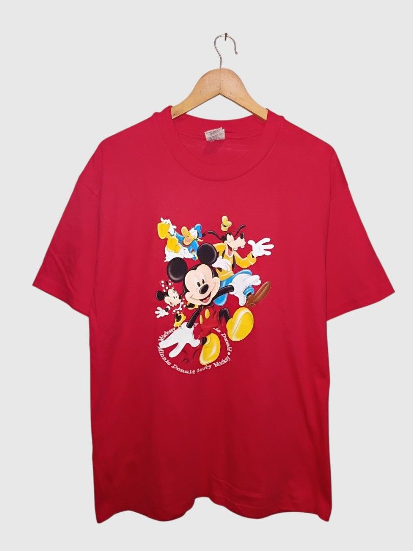 Vintage Disney Mickey & Co (Category: Tshirts & Polo Shirts ) located in Malasiqui. Submitted by v.hype (Listing ID 1463006155, Image 1). Description: Vintage Disney Mickey & Co size: meduim on tag dimension: 22w 30L excellent price : 1200.