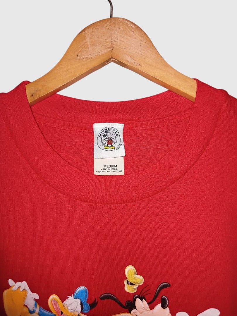 Vintage Disney Mickey & Co (Category: Tshirts & Polo Shirts ) located in Malasiqui. Submitted by v.hype (Listing ID 1463006155, Image 2). Description: Vintage Disney Mickey & Co size: meduim on tag dimension: 22w 30L excellent price : 1200.