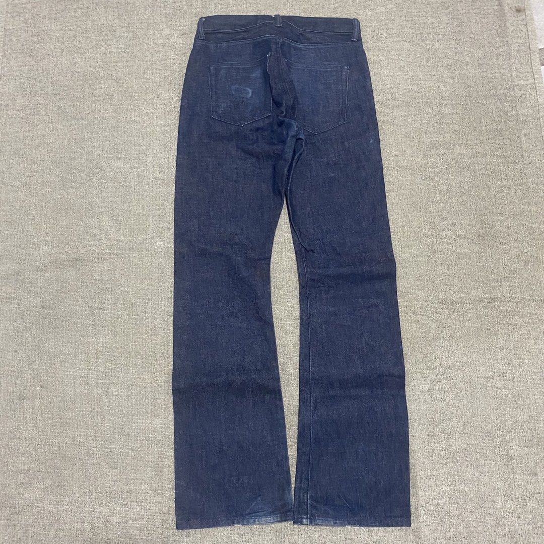 Vintage John Elliott Button Fly Flare uBoot Cut Pants (Category: Jeans) located in Los Banos. Submitted by adothrift (Listing ID 1462931687, Image 3). Description: Vintage John Elliott Button Fly Boot Cut Pants Waistline - 28-30 Length - 42 Leg Opening - 9 .
