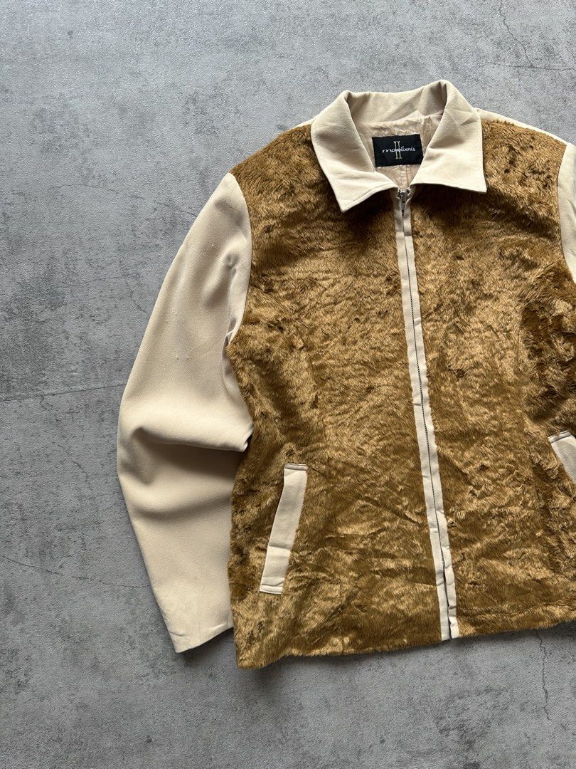 Vintage Moreiberis Fur Harrington Jacket (Category: Coats, Jackets and Outerwear) located in Cabuyao City. Submitted by _betterthanexpensive. (Listing ID 1463047761, Image 3). Description: Vintage Moreiberis Fur Harrington Jacket Width:20 Length:25 Size:Medium Color Rate:10/10 In pristine condition .