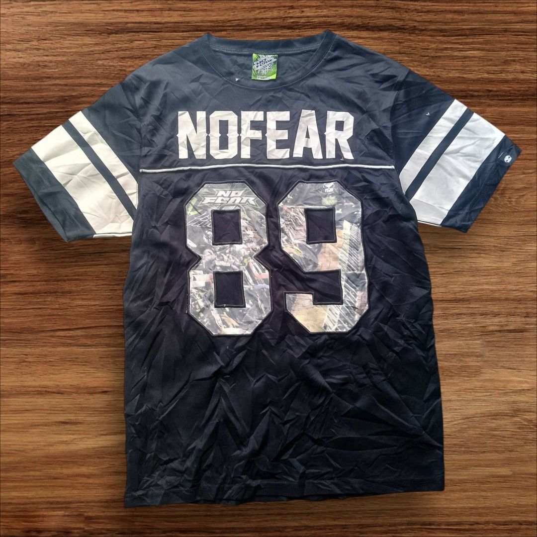 VINTAGE NO FEAR JERSEY (Category: Tshirts & Polo Shirts ) located in Manila. Submitted by the.good.thrift (Listing ID 1462898641, Image 2). Description: VINTAGE NO FEAR MOTOR CROSS JERSEY 89 SIZE XL EXCELLENT CONDITION.