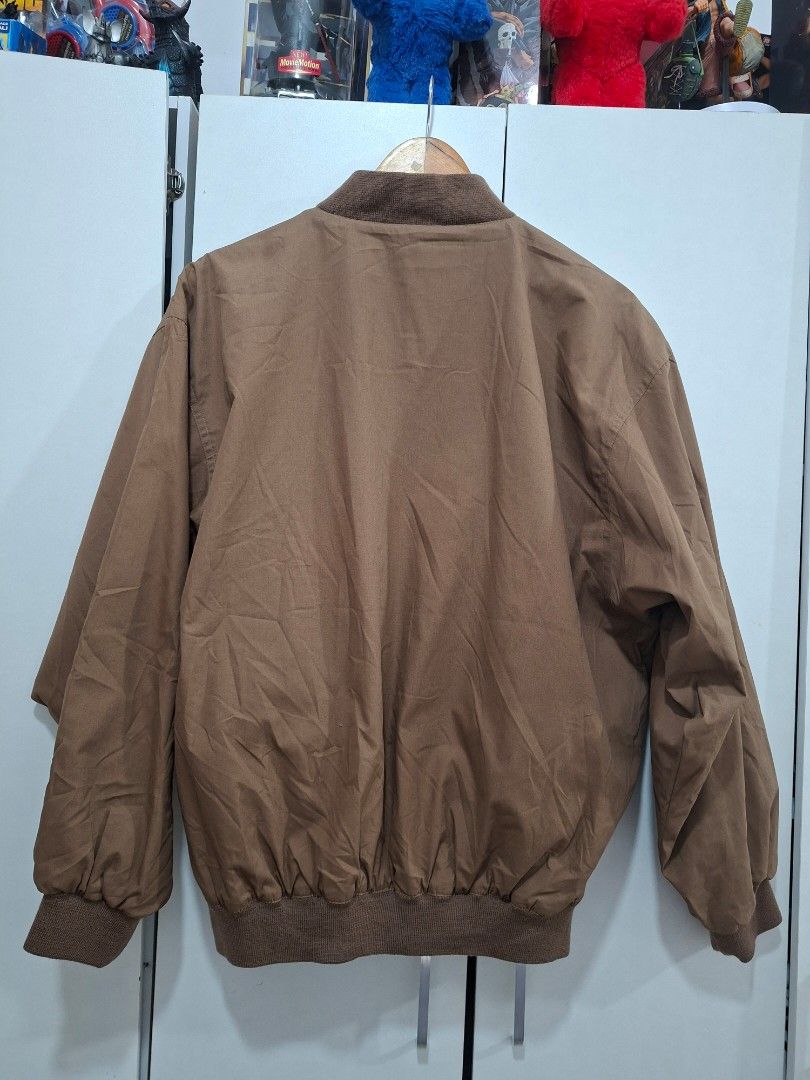 Vintage playboy reversible bomber jacket (Category: Coats, Jackets and Outerwear) located in Cavite. Submitted by labbudds20 (Listing ID 1462924742, Image 2). Description: vintage playboy bomber jacket reversible size 50 armpit to armpit 24 inches length 27 inches excellent condition see pictures for details.