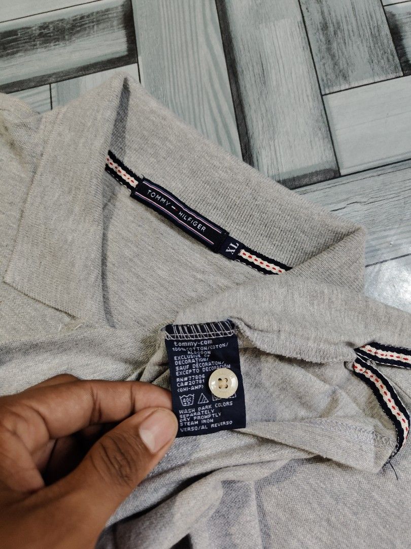 Vintage Tommy Poloshirt (Category: Tshirts & Polo Shirts ) located in Tacurong. Submitted by groovyf1nds (Listing ID 1462940860, Image 3). Description: Vintage Tommy Poloshirt Condition: Excellent Color rate: 10/10 Size: Large Dimes: 21 width, 28 Length .