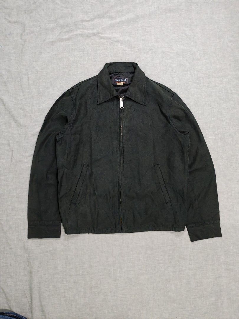 vintage toyo enterprise paul reed work jacket (Category: Coats, Jackets and Outerwear) located in Baguio. Submitted by used_clothing2600 (Listing ID 1462979222, Image 2). Description: vintage toyo enterprise paul reed full zip work jacket size medium verygood condition pit to pit 22 length 25.5 shoulders 17.5 sleeve length 24 P 980.