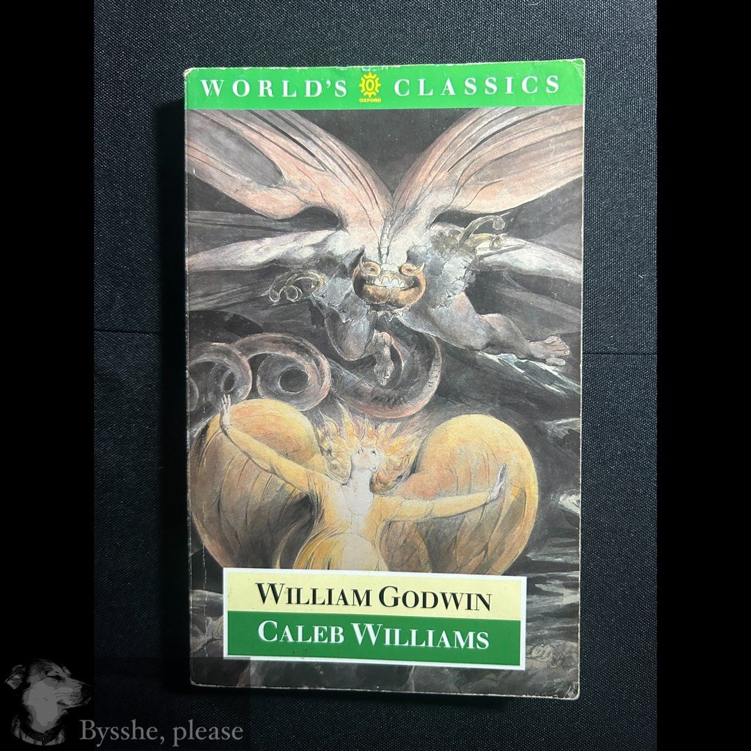William Godwin - Caleb Williams (Category: Storybooks) located in Pasig City. Submitted by byssheplease_ (Listing ID 1463029765, Image 1). Description: Mass market pb Overall in good condition You are welcome to request more photos I ship in 2-3 days via j&t or late nights via lalamove 🛒🛒Check out older listings cause they are marked down!!.