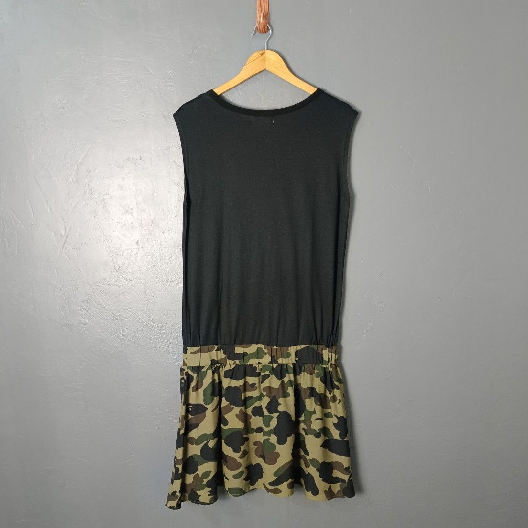 Women's - Bape (Category: Dresses) located in Bacolod City. Submitted by drop.ph (Listing ID 1463073012, Image 3). Description: Bape - Dress Authentic *Size S fits M - 18.5x39.5 *Excellent *No Flaws *Price: 1,500php *Add SF if outside Bacolod City .