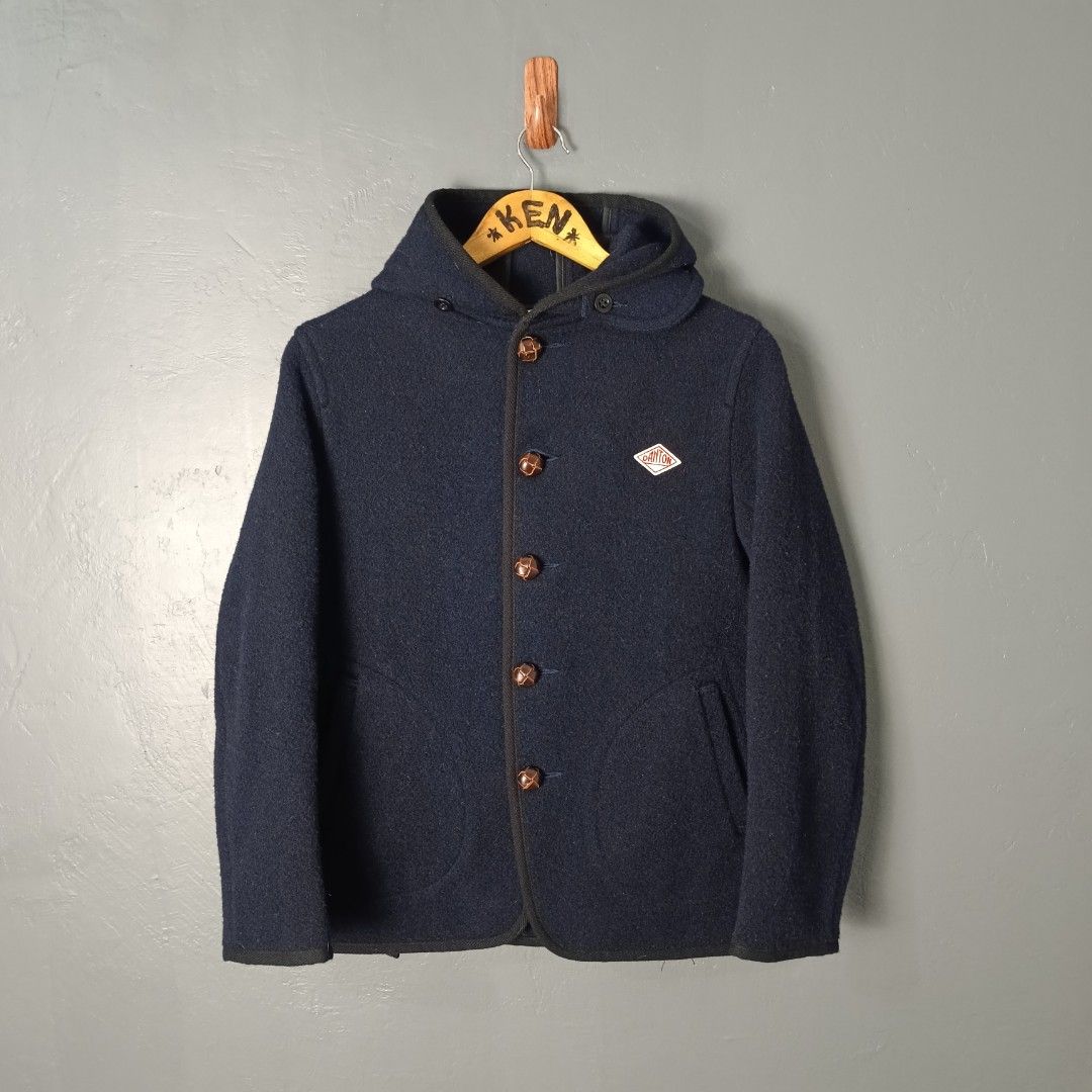 Women's - Danton (Category: Coats, Jackets and Outerwear) located in Bacolod City. Submitted by drop.ph (Listing ID 1462986384, Image 2). Description: Danton - Wool Mossa Jacket Authentic *Navy *Size S - 18.5x24.5 *Excellent *No Flaws *Price: 2,000php *Add SF if outside Bacolod City.