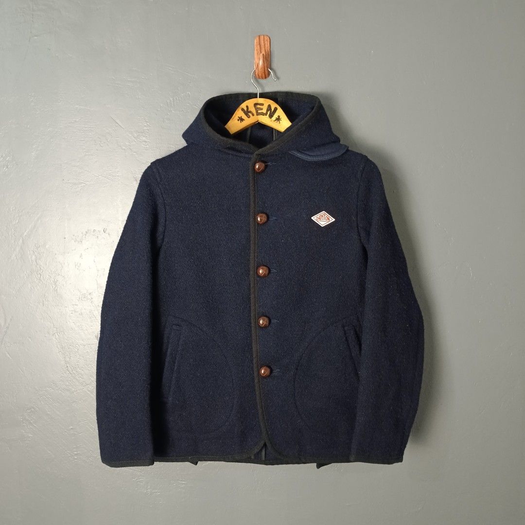 Women's - Danton (Category: Coats, Jackets and Outerwear) located in Bacolod City. Submitted by drop.ph (Listing ID 1462986697, Image 3). Description: Danton - Wool Mossa Jacket Authentic *Navy *Size XS - 17.5x24 *Excellent *No Flaws *Price: 2,000php *Add SF if outside Bacolod City.