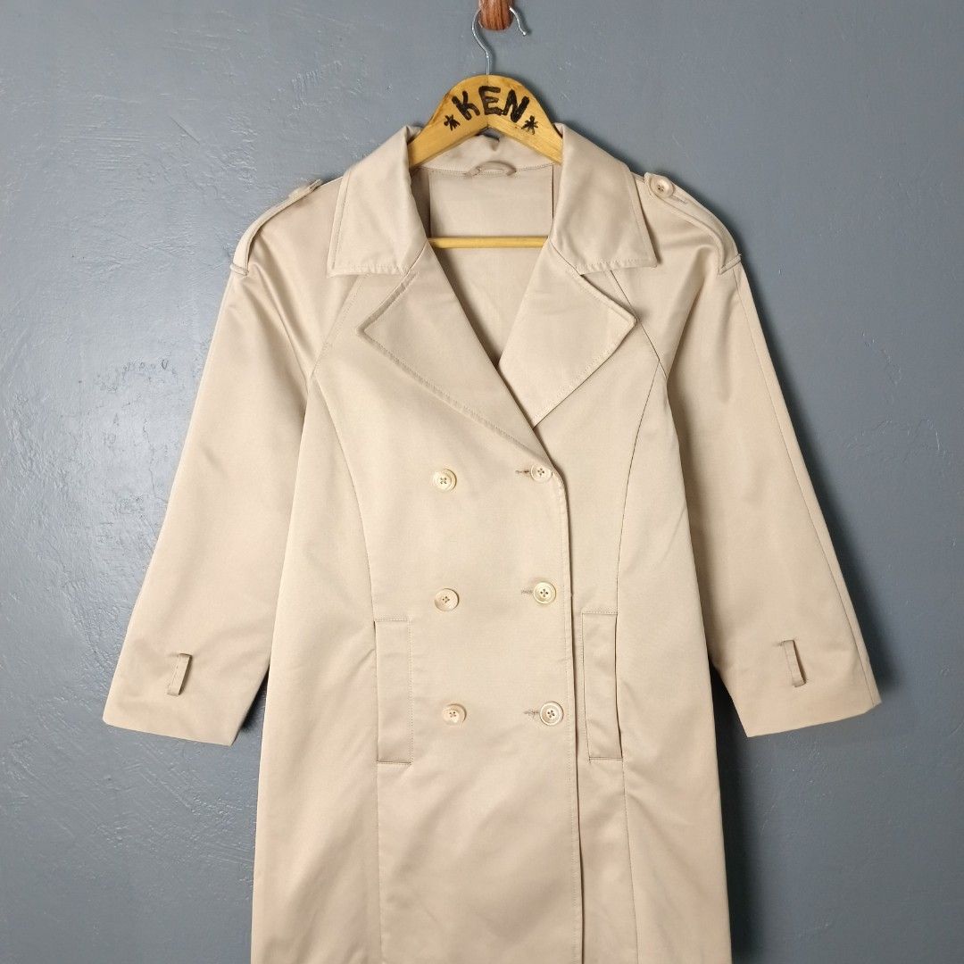 Women's - Prada (Category: Coats, Jackets and Outerwear) located in Bacolod City. Submitted by drop.ph (Listing ID 1463031598, Image 1). Description: Prada - Coat *Fits S - 16x30 *Very Good *Stains, Missing cuff straps *Price: 1,200php *Add SF if outside Bacolod City .