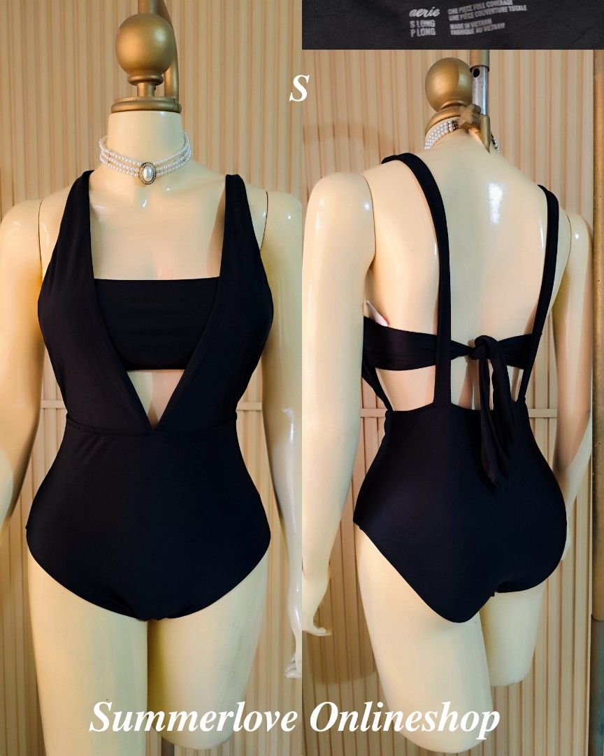 (S) Aerie One Piece Swimsuit (Category: Bikinis & Swimsuits) located in Paranaque City. Submitted by tanz2014 (Listing ID 1463116528, Image 2). Description: 🥀𝐒𝐔𝐏𝐄𝐑 𝐆𝐀𝐍𝐃𝐀 𝐍𝐈𝐓𝐎🥀 🌻Like New🌻 🌼Brand: AERIE ➡️Padded 🌸Size: Small 💸Mine: P449 🔺All Items are PRELOVED in good condition. 🔺Please do manage your expectations. 🔺WASH before USE‼️ 🔺BUY at your own RISK‼️ ❌NO RETURN, NO EXCHANGE POLICY❌ 🚫BOGUS BUYER/JOY RESERVER will be 